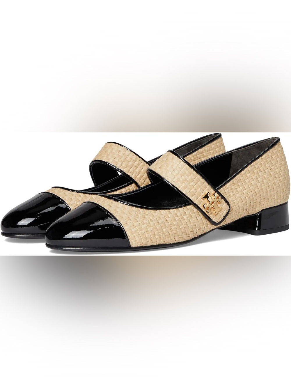 Tory Burch Cap-Toe Mary Jane Heel Ballet
25mm